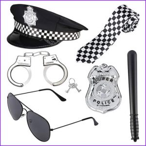 disfraces caseros policia